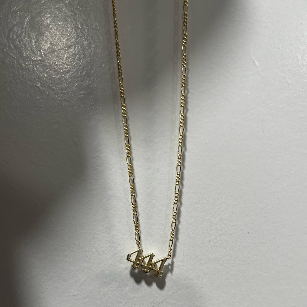 Angel number necklace